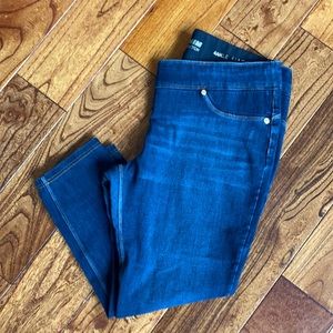 Nygard+Dark Wash Denim Ankle Jeans+Size LP